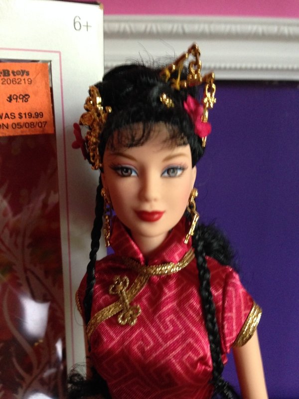 chinese new year barbie doll